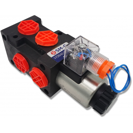 ELEKTROZAWÓR 6/2 DZIELNIK ELEKTRYCZNY 50L 12V G1/2" 3 SEKCJA TURA TYP MOP ŁADOWACZ